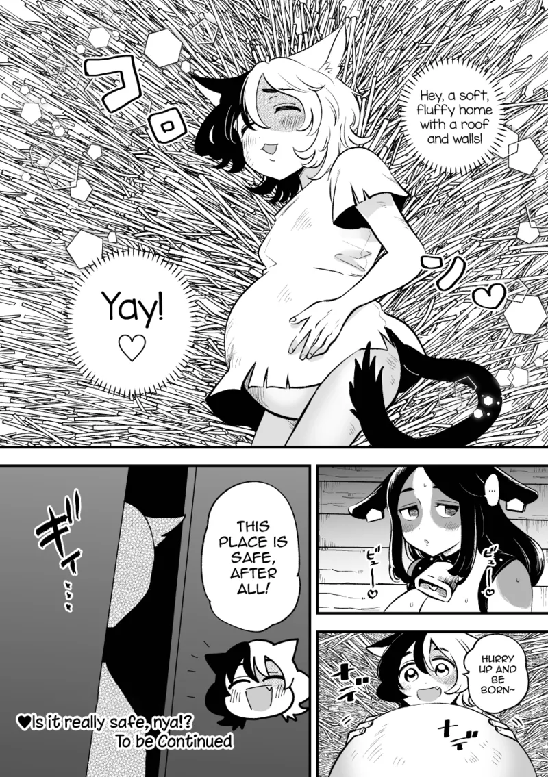 Nora Futanari Kemomimi no Ninshin page 10 full