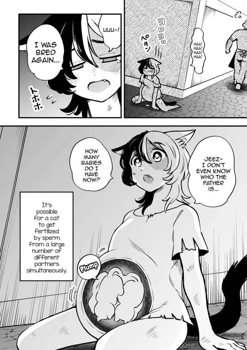 Nora Futanari Kemomimi no Ninshin page 2 full