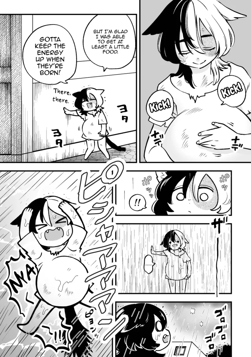 Nora Futanari Kemomimi no Ninshin page 3 full