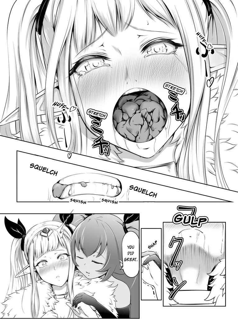 Succubus x Elf: Pleasure from Eating Poop ~Part 1~ page 10 full