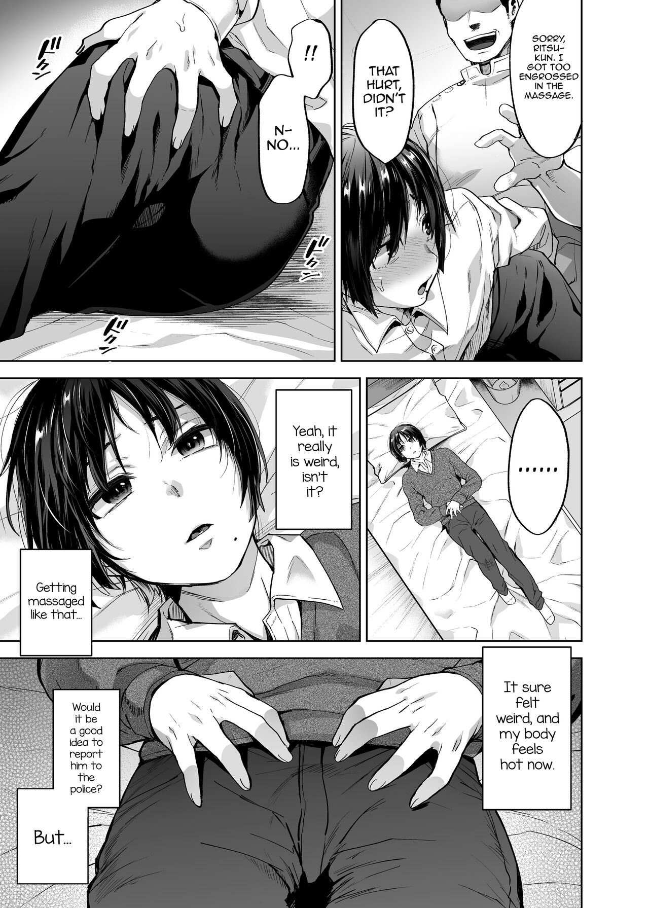 Yuutousei Shounen to Himitsu no Tokubetsu Massage page 10 full