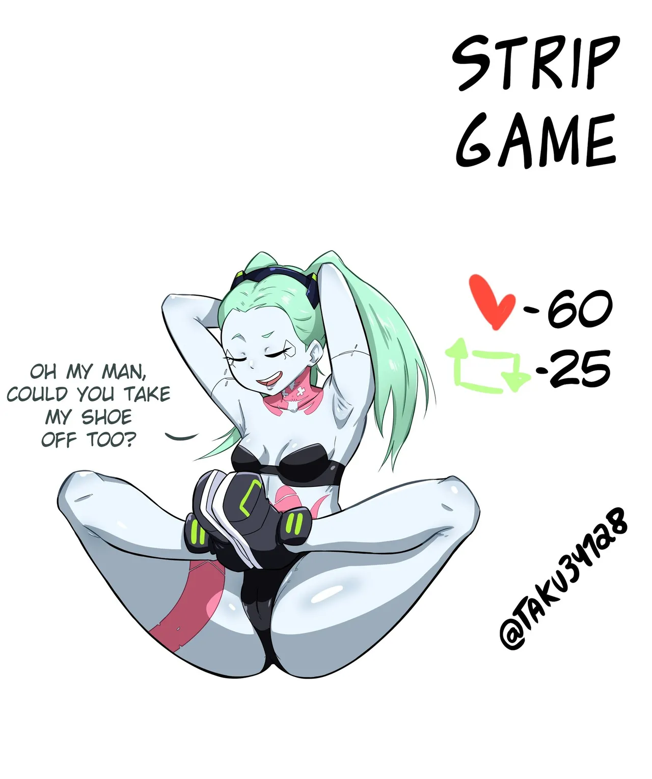 Rebecca Strip Game page 2 full