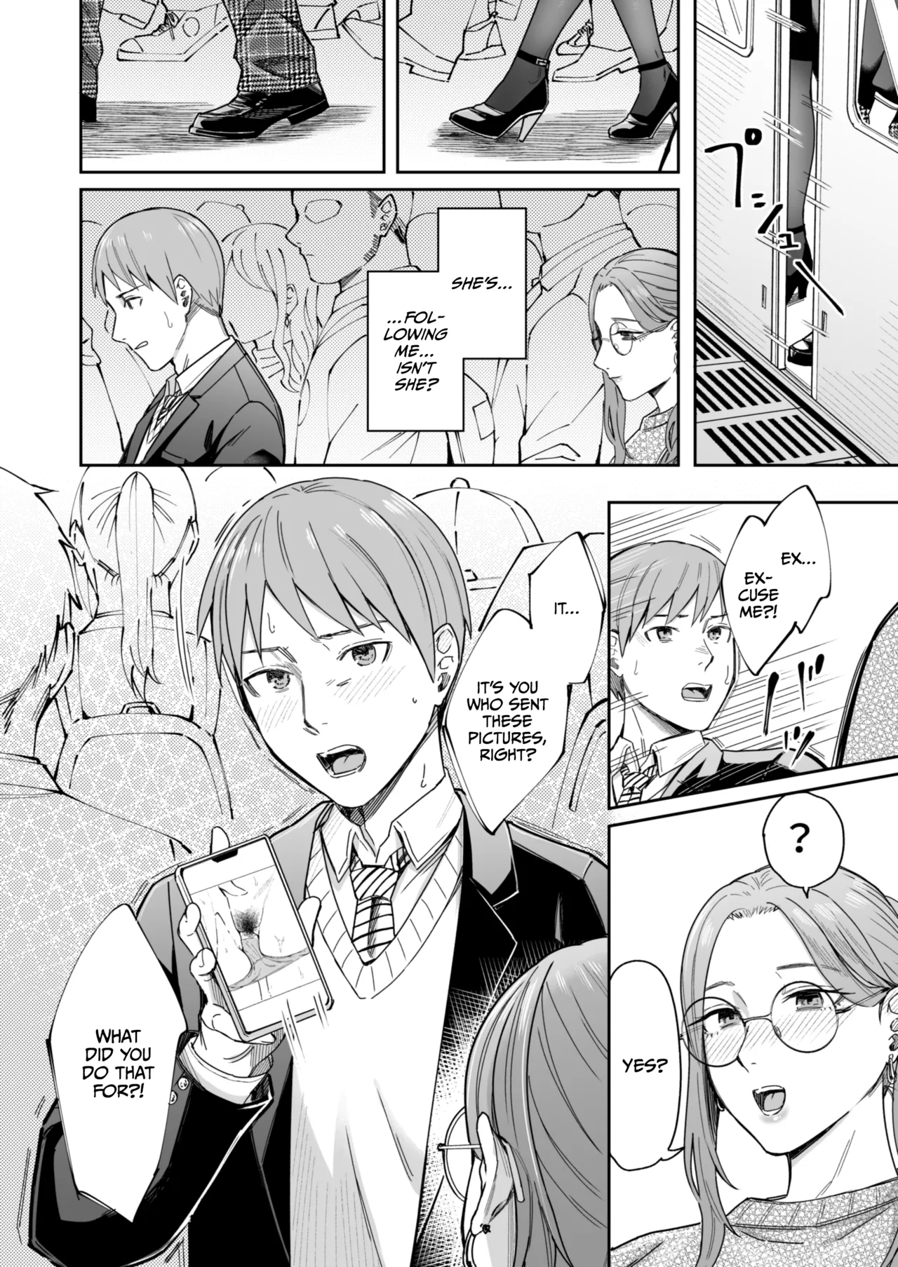 Shiranai Josei kara Gazou Kyouyuu de Eroi Jidori ga Okuraretekita Hanashi page 9 full