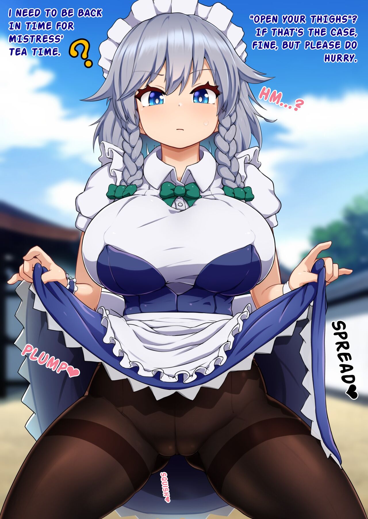 Tennen ga Sugite Imaichi Saimin Kakatta ka Wakaranai Onna, Izayoi Sakuya to Yabe Yappa Kakarikittenai jan Ora! Saimin! page 3 full