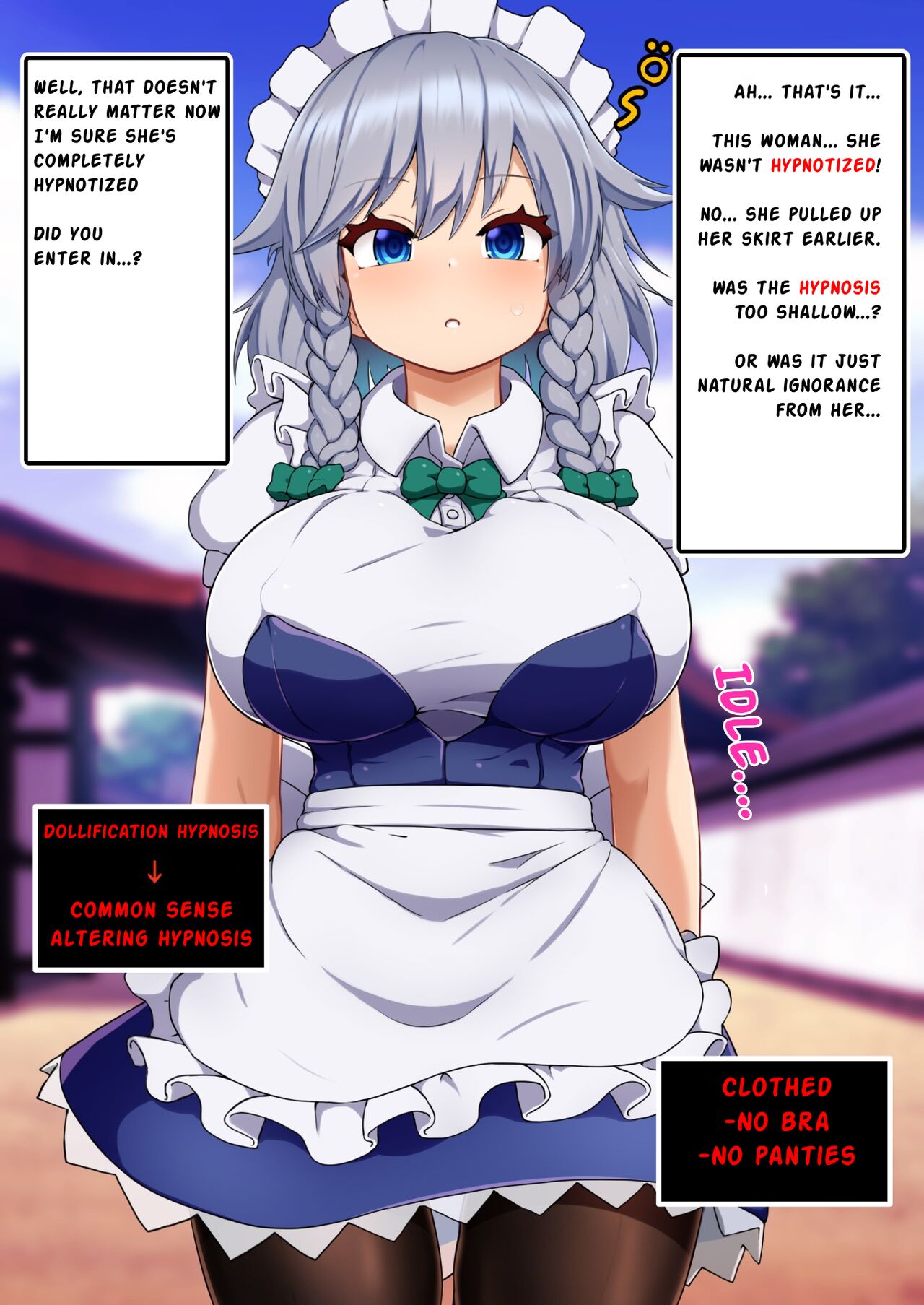 Tennen ga Sugite Imaichi Saimin Kakatta ka Wakaranai Onna, Izayoi Sakuya to Yabe Yappa Kakarikittenai jan Ora! Saimin! page 6 full