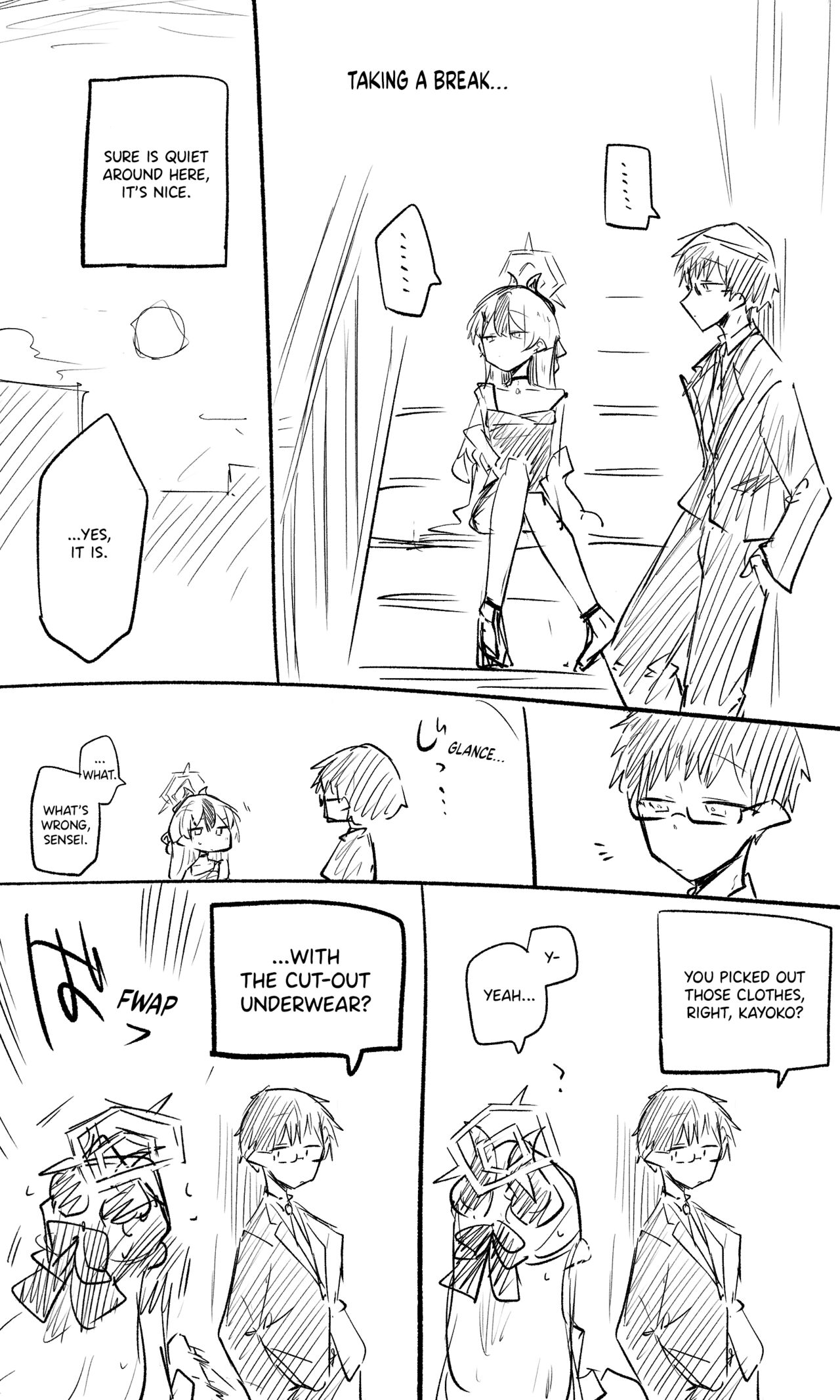 Kayoko Koukaibun + Sabun + Short Manga + Omake page 6 full