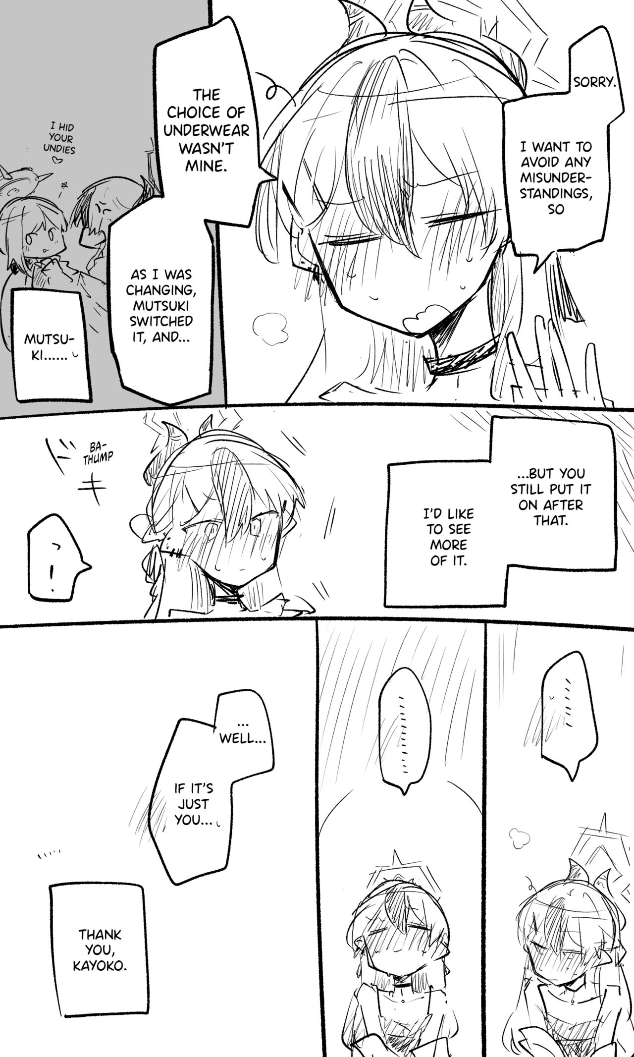Kayoko Koukaibun + Sabun + Short Manga + Omake page 7 full
