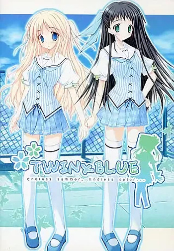 TWIN×BLUE -Endless summer. Endless color...- cover
