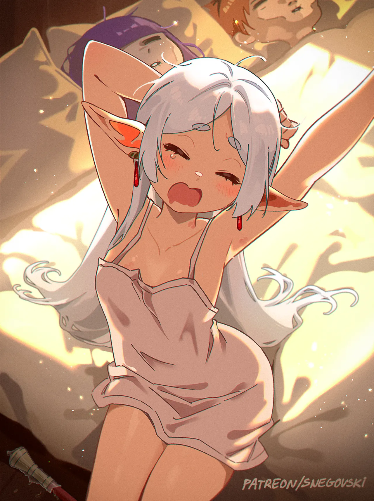 Frieren's morning page 1 full