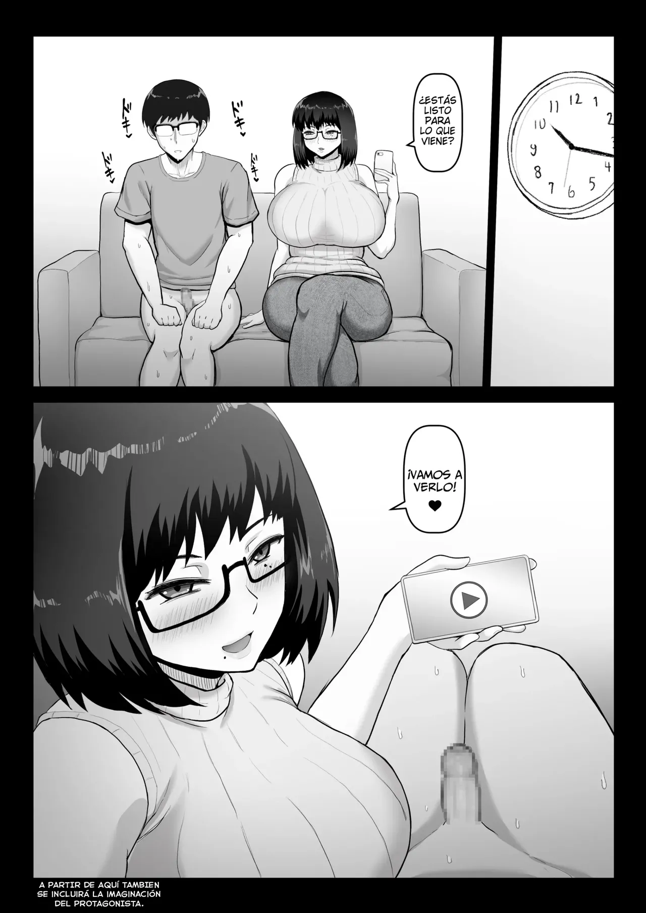 Kowakuteki na Kanojo wa "Netorase" ni Kyouryokuteki de Boku no Utsubotsu Okori o Mite Emi o Ukaberu. page 9 full