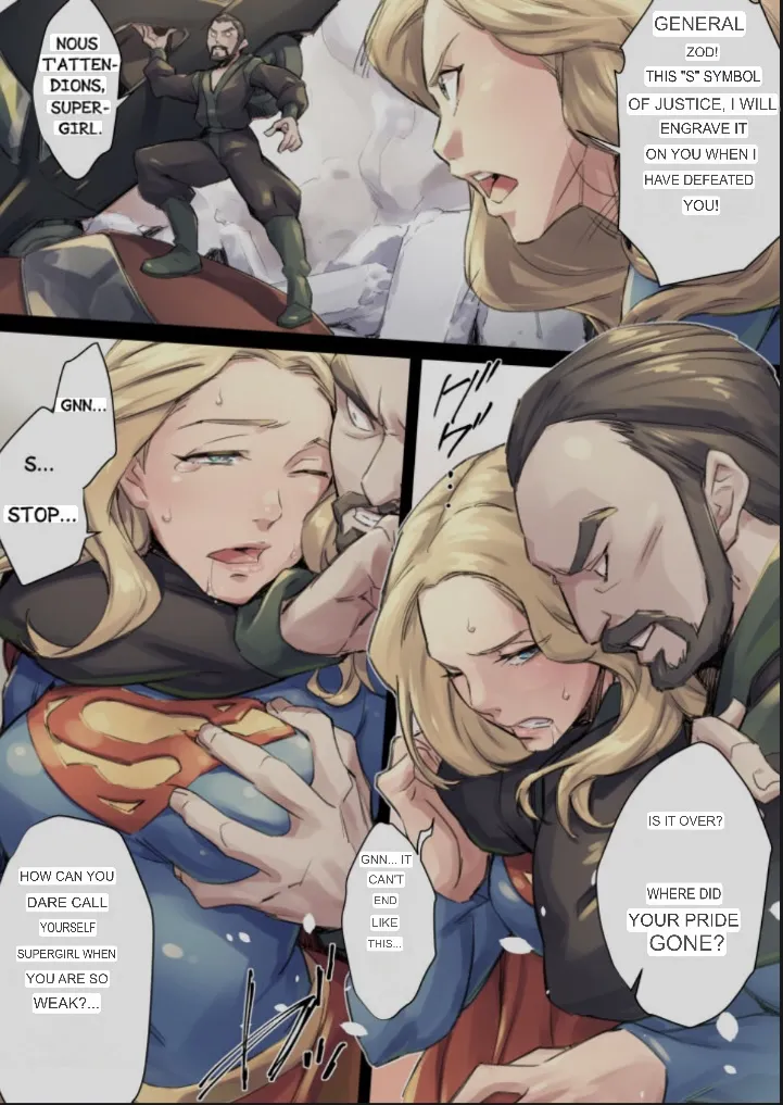 Translated Supergirl page 3 full