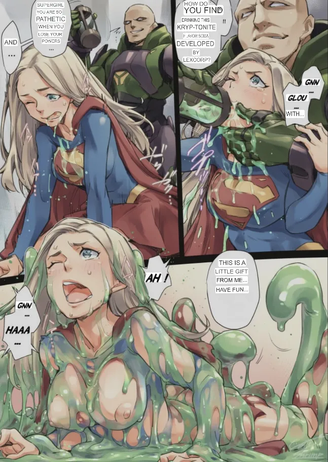 Translated Supergirl page 8 full