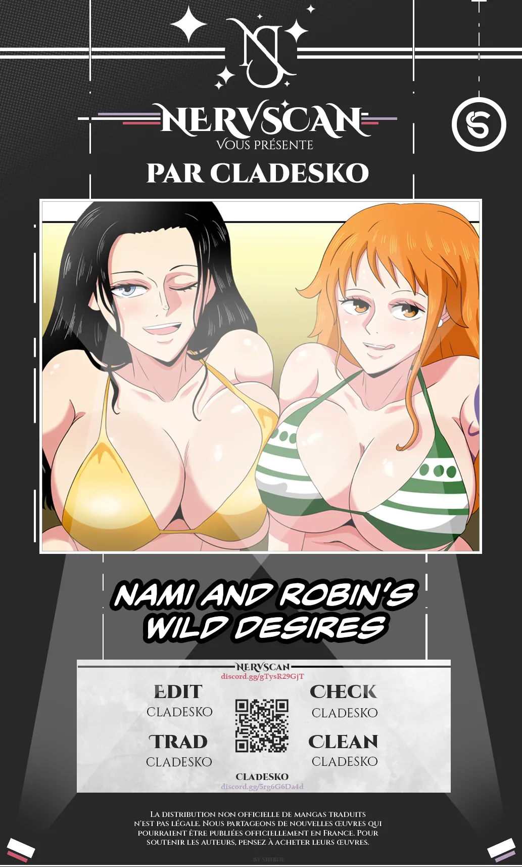 Nami and Robin's Wild Desires page 1 full