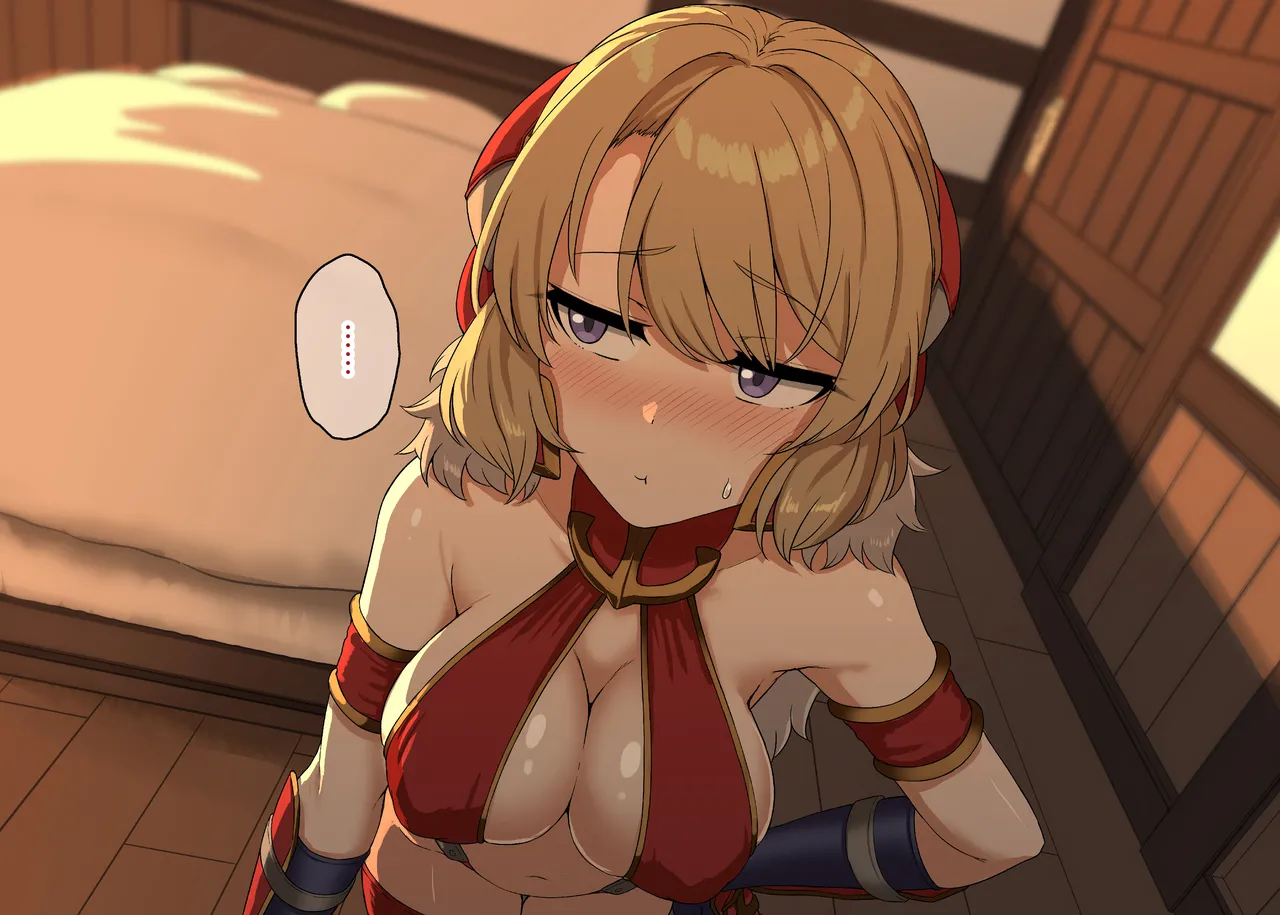 「ニーミちゃんに宿屋でいちゃらぶフェラして貰うお話」 page 4 full