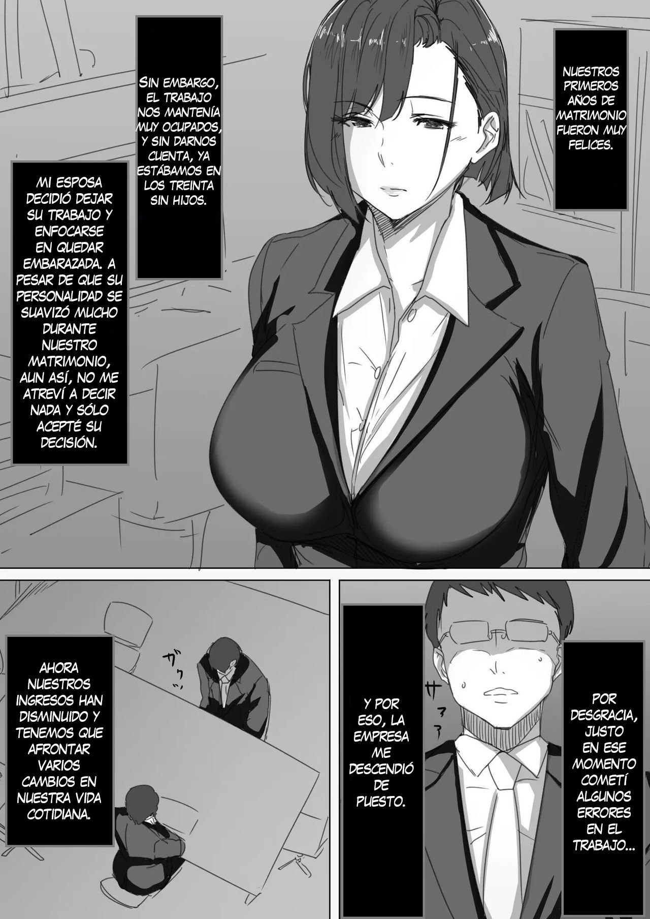 Kouman Tsuma ga Netorarete - Charao no Kyokon ni Ochita Pride | La Infidelidad de una Esposa Orgullosa - Un Orgullo Destrozado por la Gran Verga de un Bravucón page 3 full