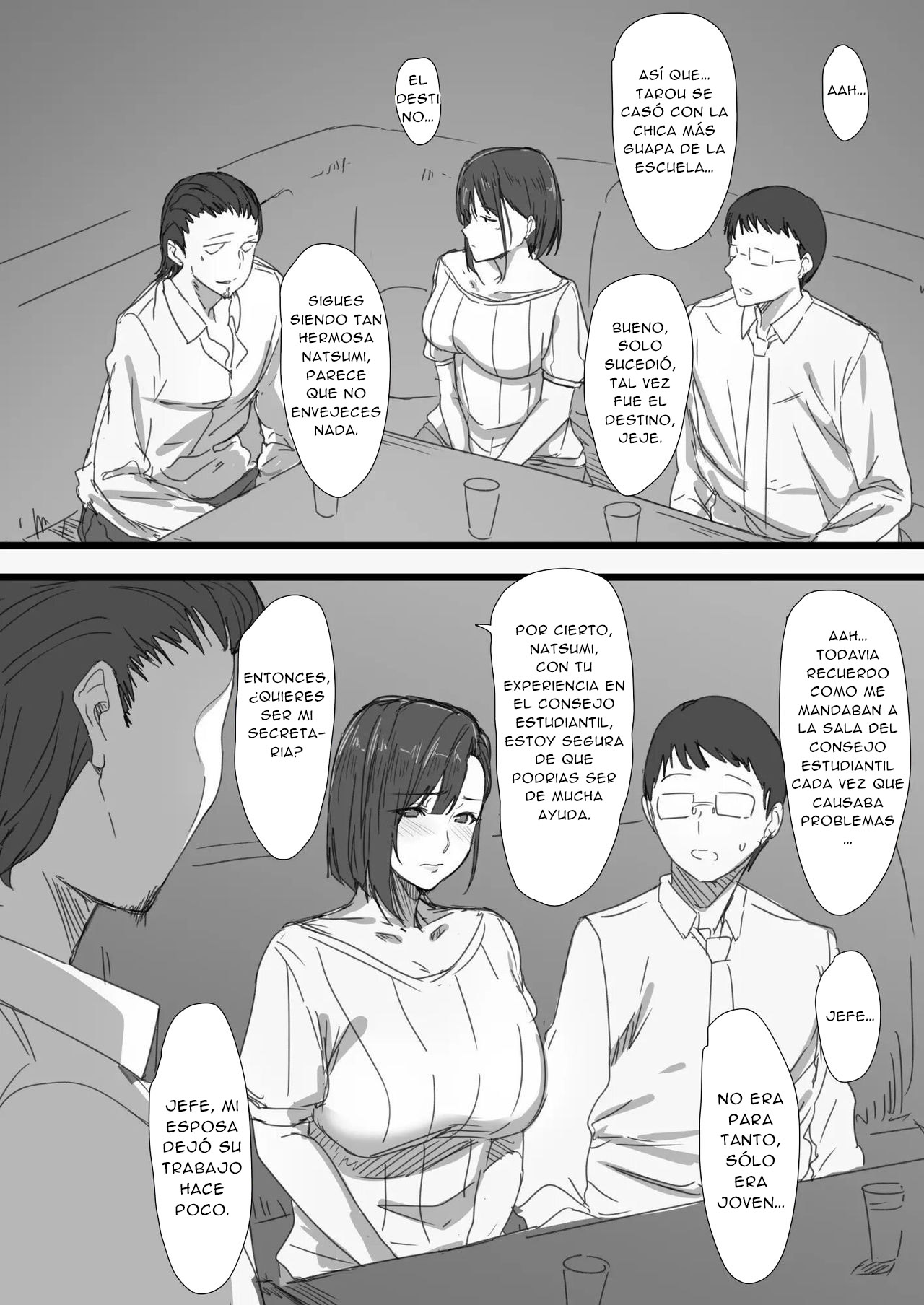 Kouman Tsuma ga Netorarete - Charao no Kyokon ni Ochita Pride | La Infidelidad de una Esposa Orgullosa - Un Orgullo Destrozado por la Gran Verga de un Bravucón page 8 full