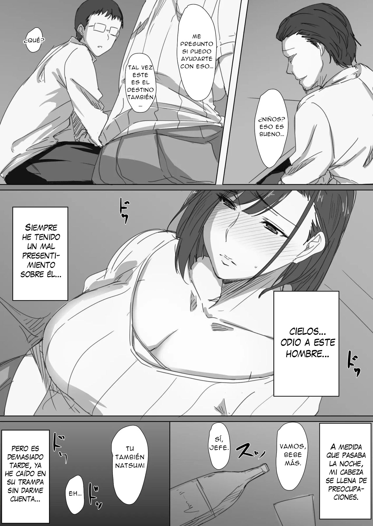 Kouman Tsuma ga Netorarete - Charao no Kyokon ni Ochita Pride | La Infidelidad de una Esposa Orgullosa - Un Orgullo Destrozado por la Gran Verga de un Bravucón page 9 full