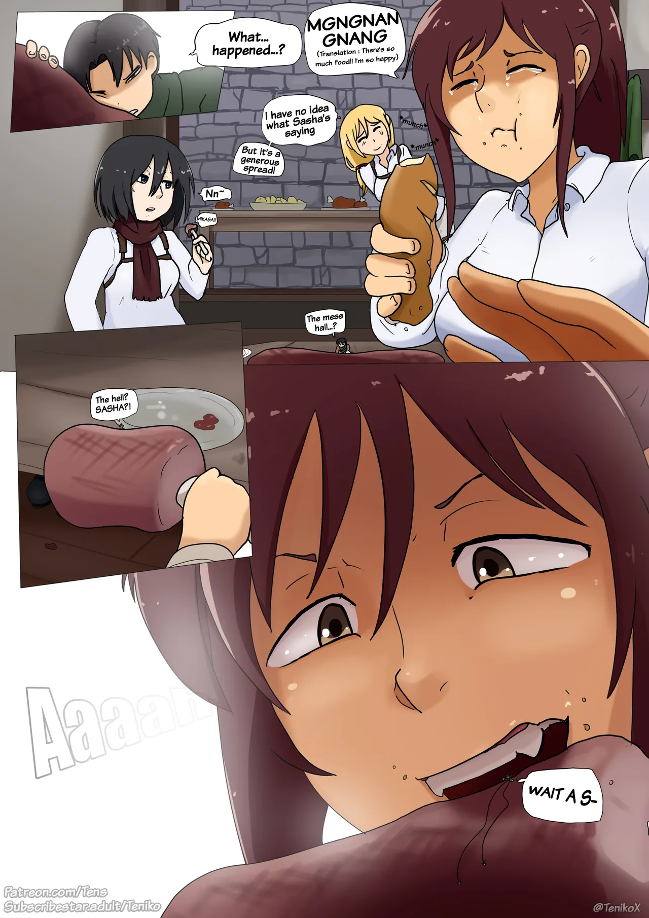 Attack on Titaness page 1 full