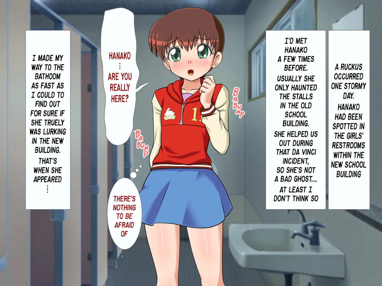 Hanako, the Naughty Toilet Lesbian with a Big Clit | Toilet no Les de H de Kyocli na Hanako-san page 3 full