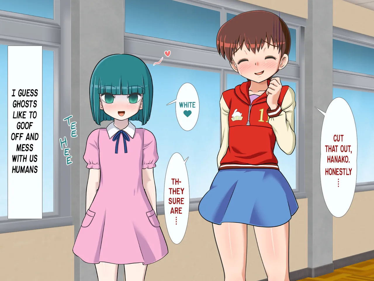 Hanako, the Naughty Toilet Lesbian with a Big Clit | Toilet no Les de H de Kyocli na Hanako-san page 8 full