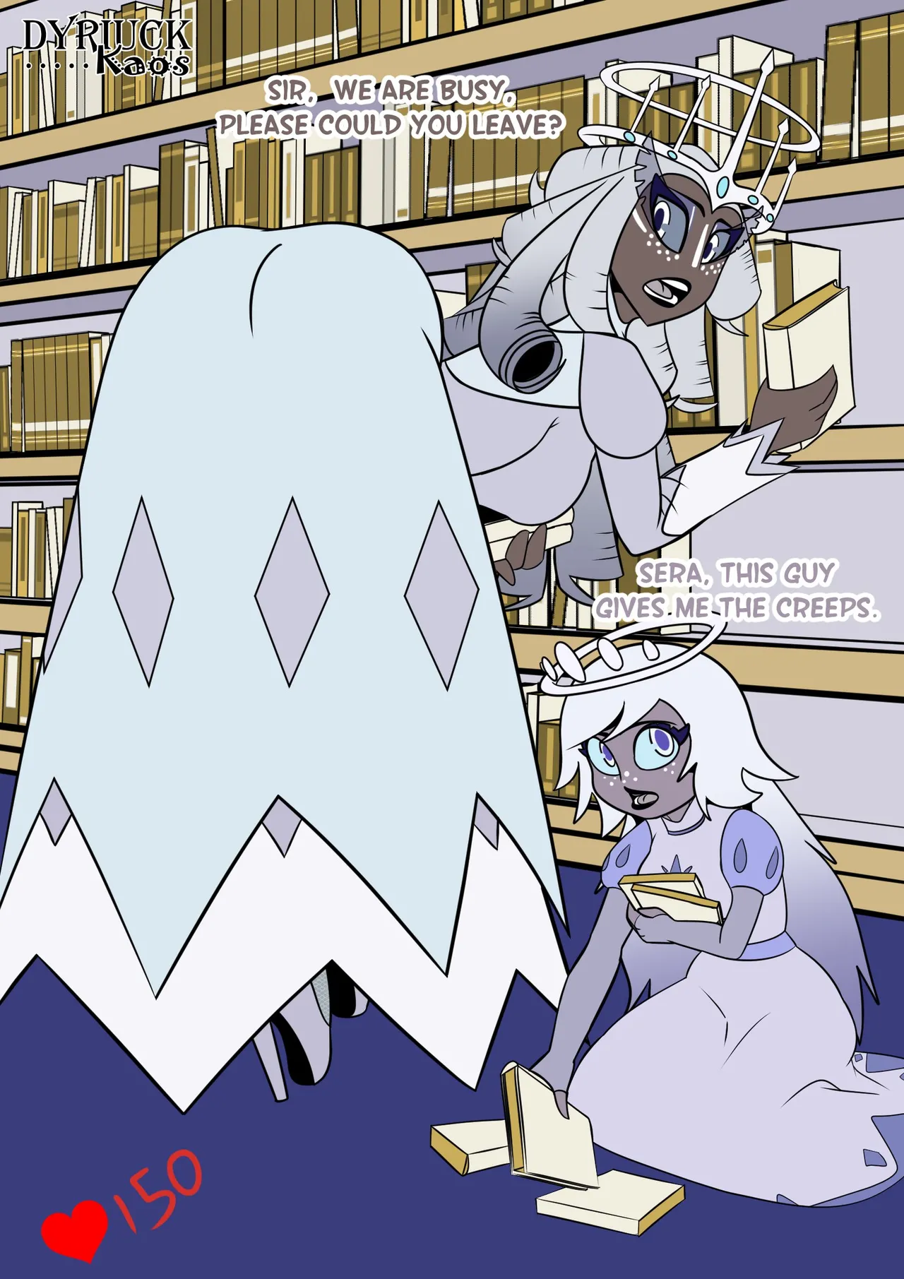 Sera &amp; Emily: Blessed App page 1 full