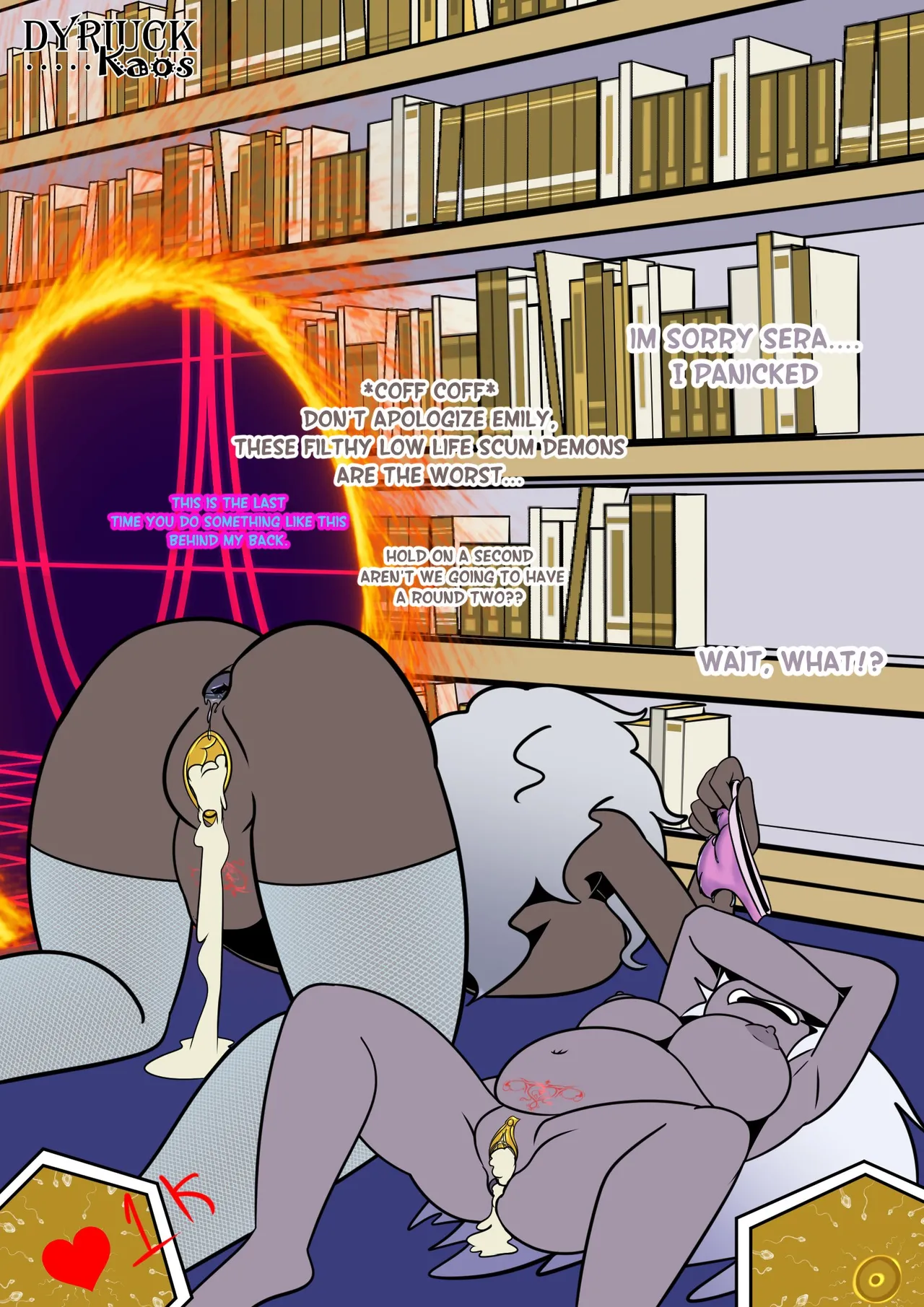 Sera &amp; Emily: Blessed App page 7 full