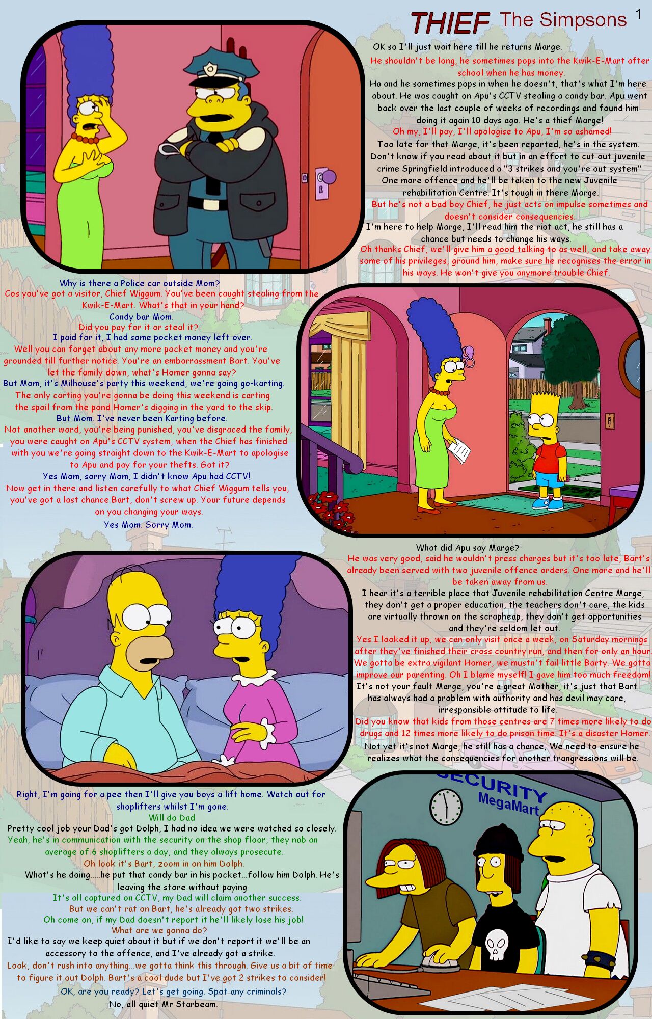 Thief / The Simpsons page 2 full