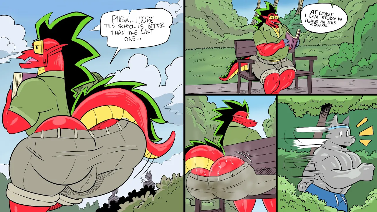 Nerd Jake is Trapped page 1 full