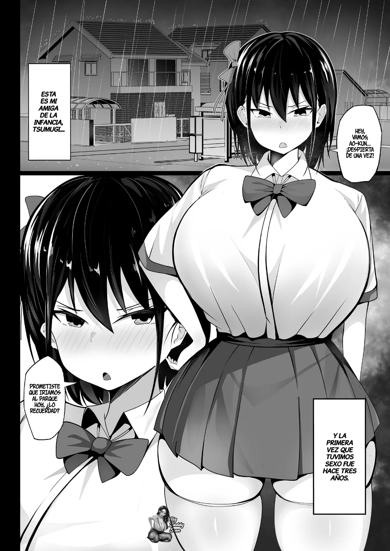 Osananajimi no Kyonyuu Teishoku |  La Comida Especial De Mi Amiga De La Infancia page 4 full