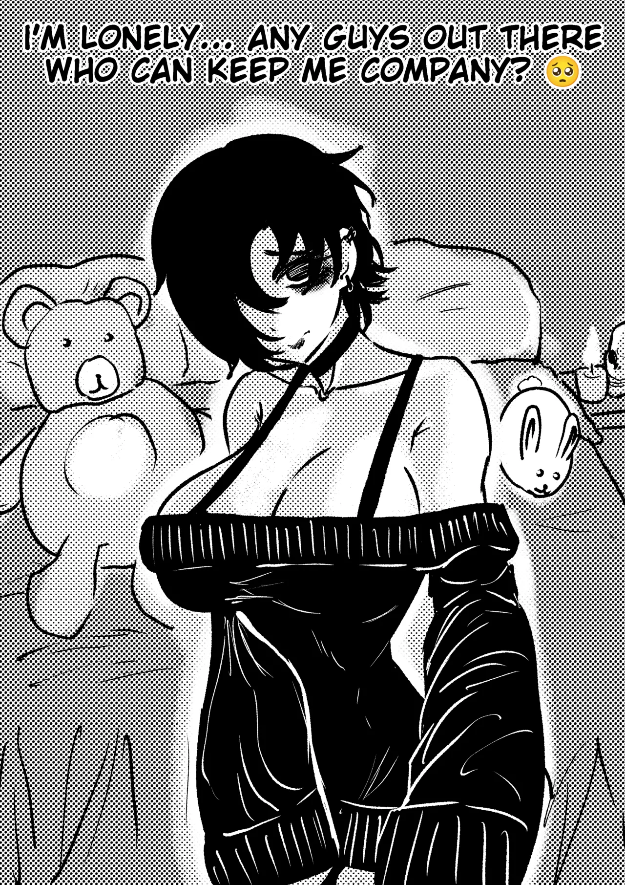 Goth Twitter Comic page 1 full