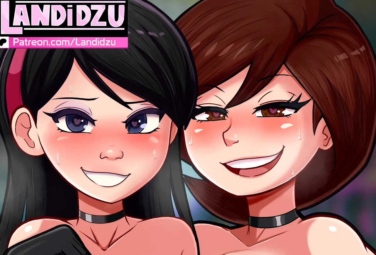 Two girls in new suits! | Landidzu page 1 full