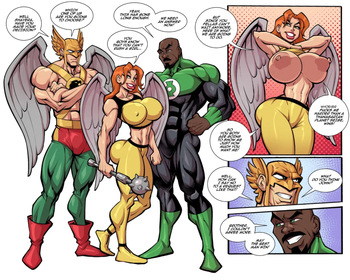 Hawkgirl's Decision! cover