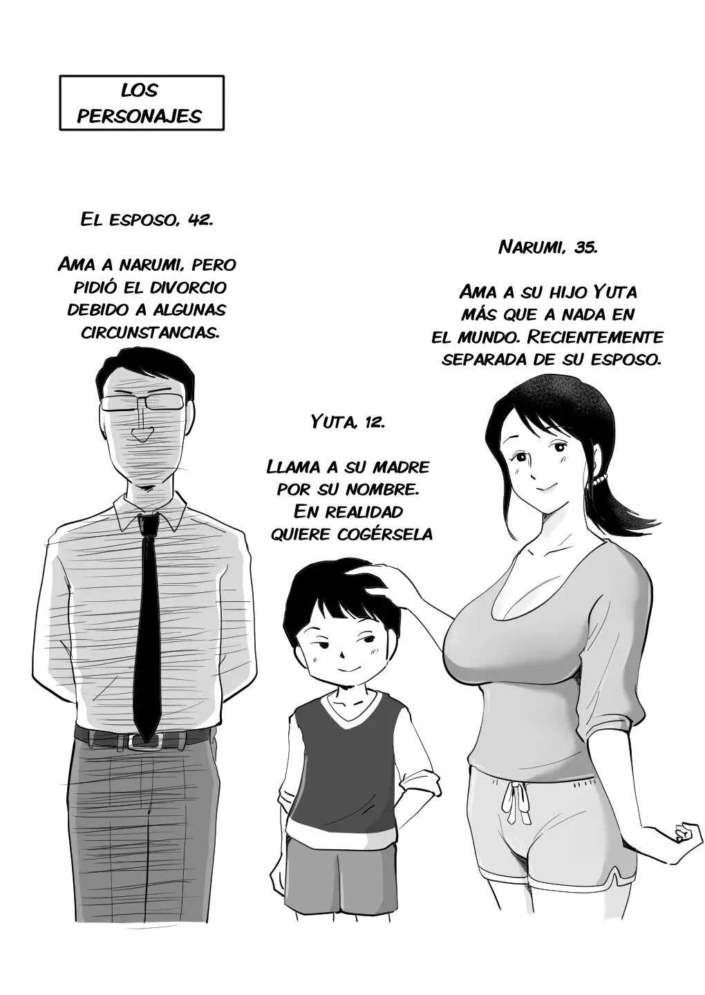 Zetsurin Mama no Narumi-san to Hentai Musuko | Narumi La Madre Insaciable y su Hijo Pervertido page 2 full