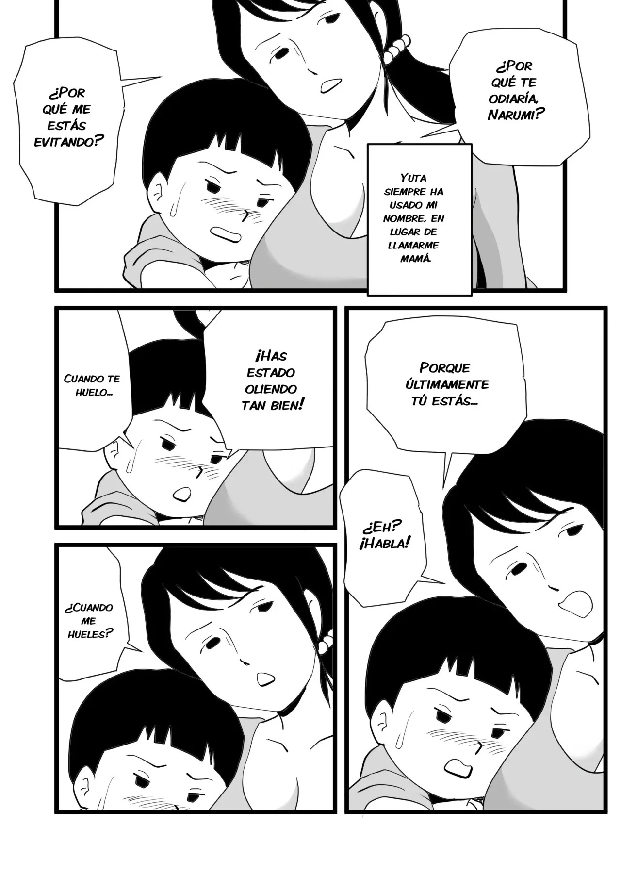 Zetsurin Mama no Narumi-san to Hentai Musuko | Narumi La Madre Insaciable y su Hijo Pervertido page 9 full
