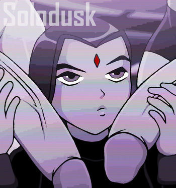 Raven, Starfire and Blackfire cover