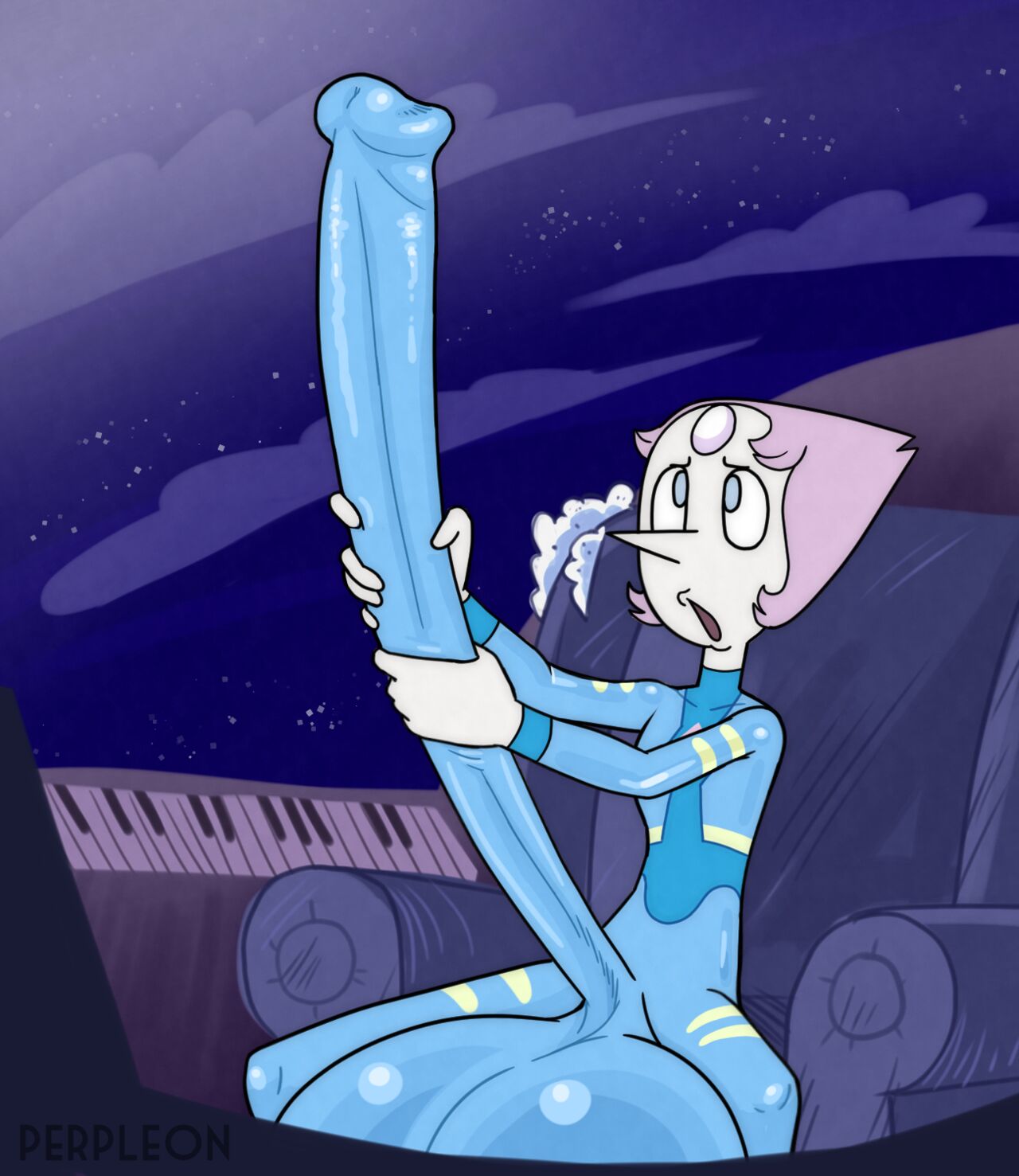Pearl's Straight Up Jerking It!!! + Extra page 1 full