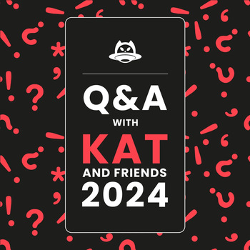 Q&amp;A with Kat 2024  😺🍈😻 cover