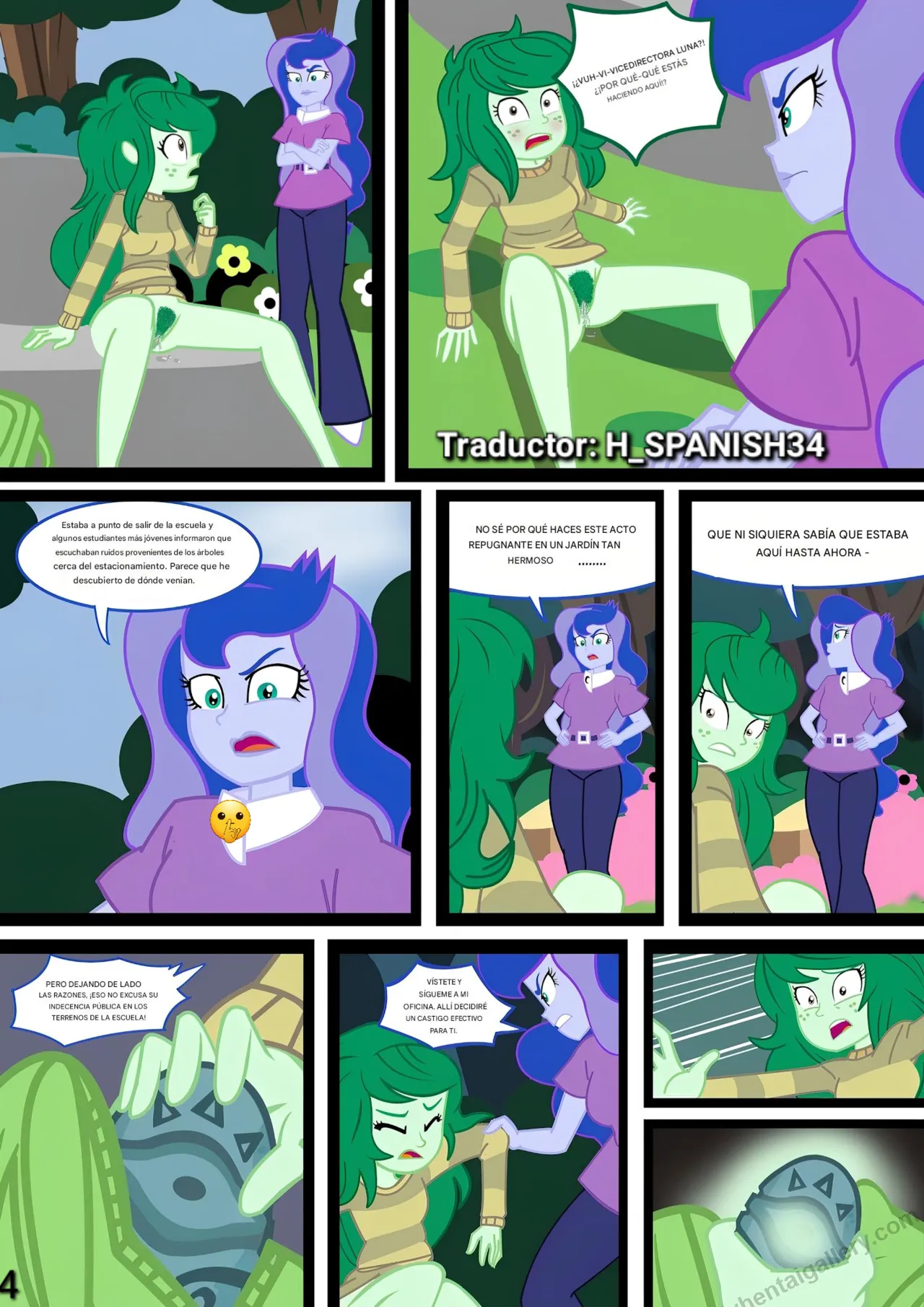 Equestria girl flowering desires  Traductor page 5 full