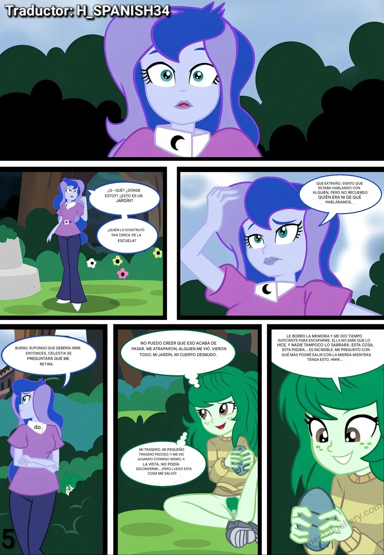Equestria girl flowering desires  Traductor page 6 full