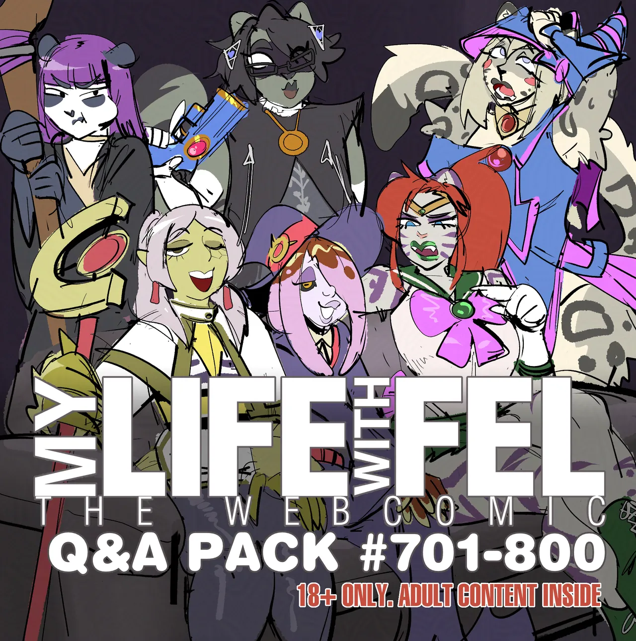 My life with Fel Q&amp;A Pack #701-800 page 1 full
