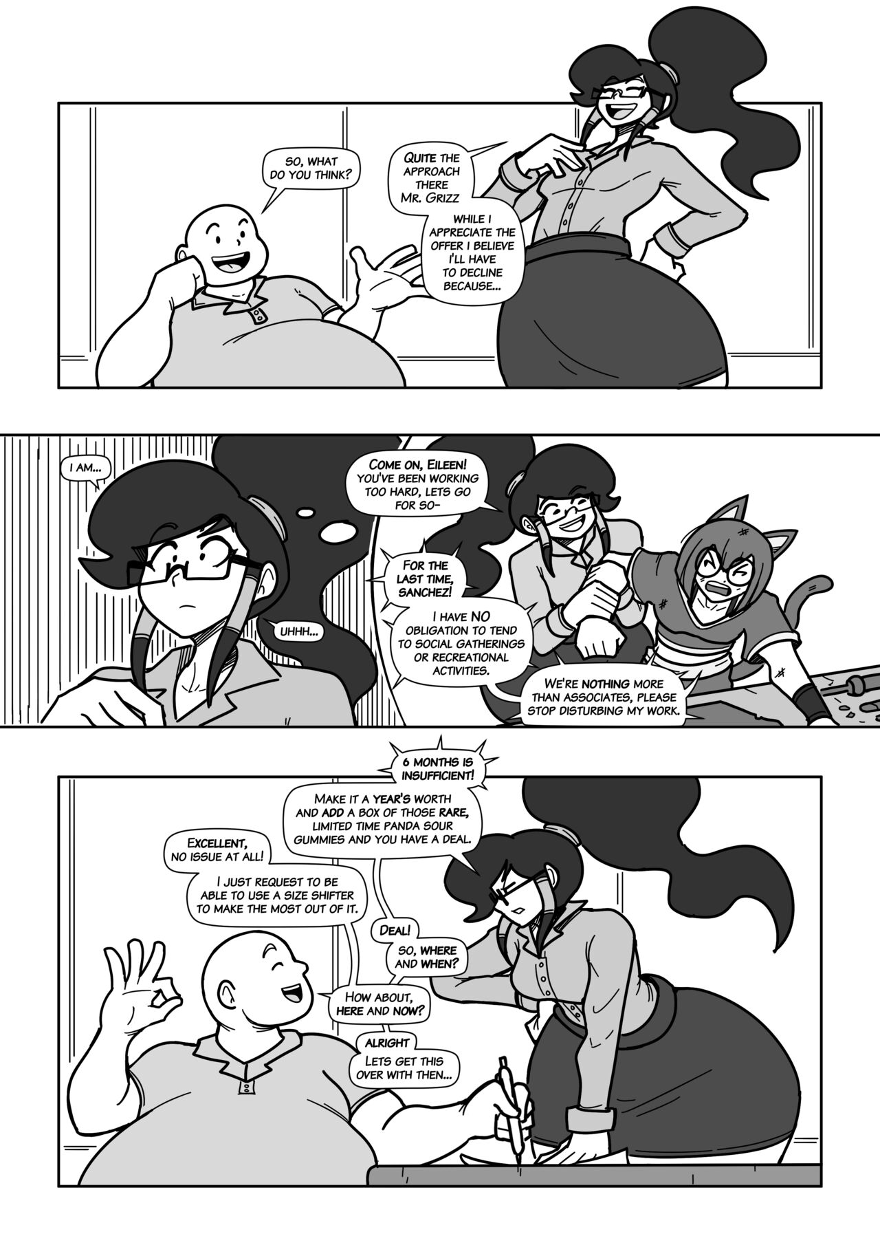 Short Changed for Big Cheeks page 3 full