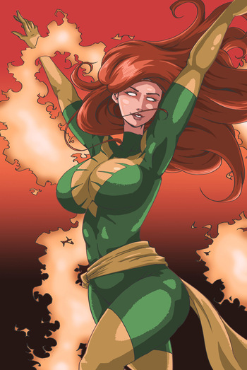 wanderagro893 Jean Grey Phoenix cover