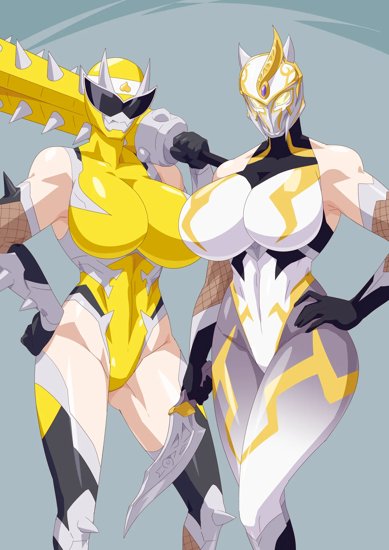 Super Sentai × Taimanin Asagi page 3 full