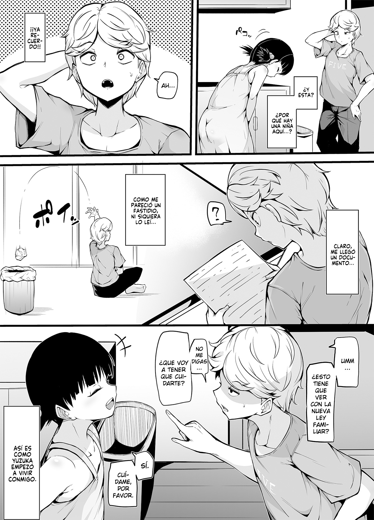 Shin Kazokuhou de Musume ni Sareta Dokushin Otoko no Ohanashi page 3 full