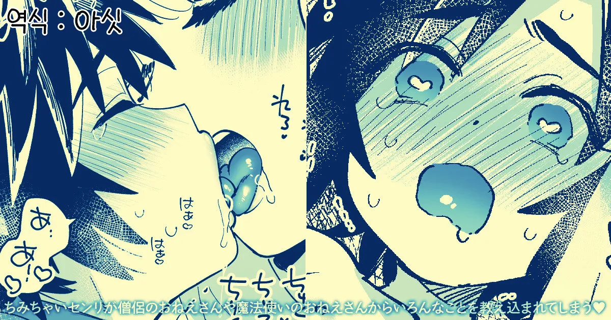 Serin-chan, Souryo no Onee-san ya Mahoutsukai no Onee-san to Asobu | 세린, 승려 언니랑 마법사 언니와 놀기 page 1 full