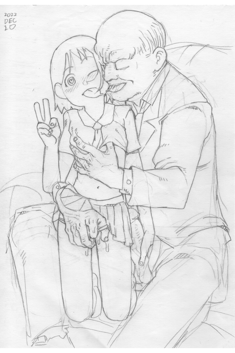 Nichijou Doodles page 8 full
