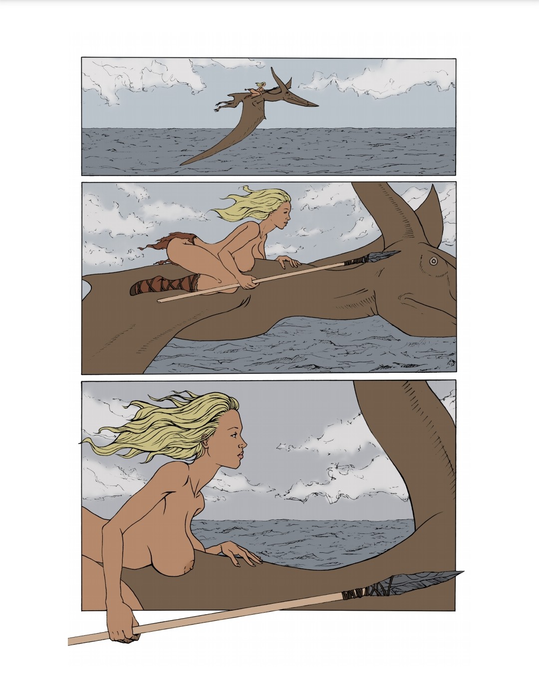 Cretaceous Seas/Junger Dangers by RyanC/SecretStashComics page 1 full