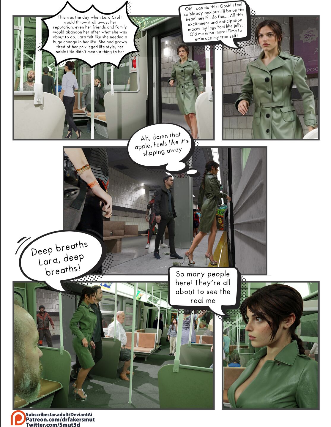 Lara Croft's Subway Madness page 1 full