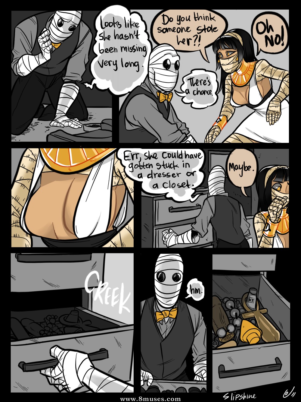 Mr Invisible Side Story : The Mummy page 4 full