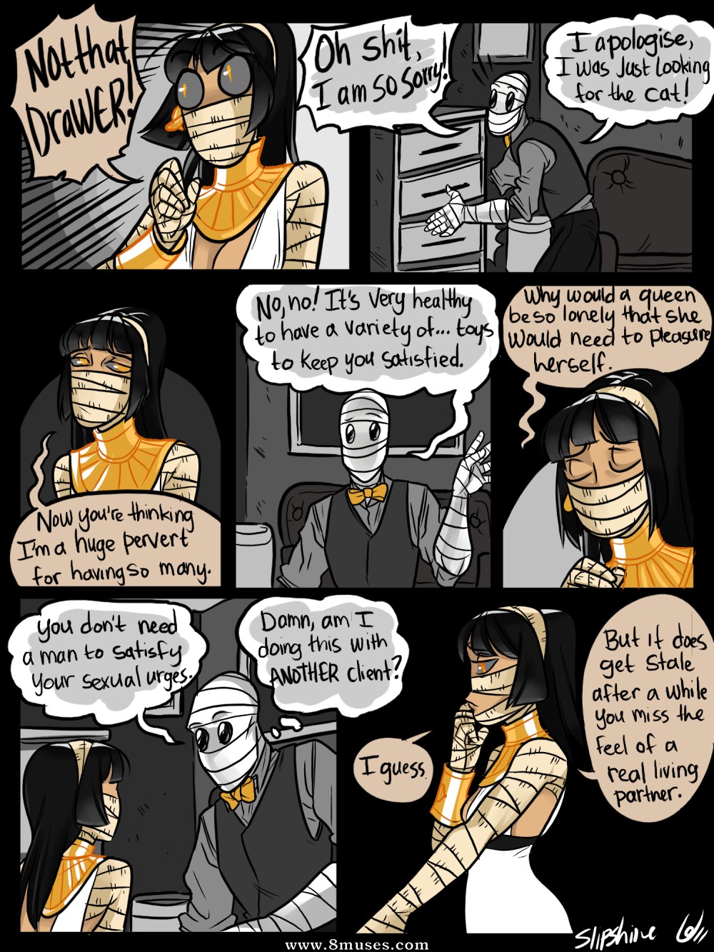 Mr Invisible Side Story : The Mummy page 5 full